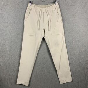 Lululemon‎ Bowline Pants Mens Small Unilitech White Opal Stretch Drawstring